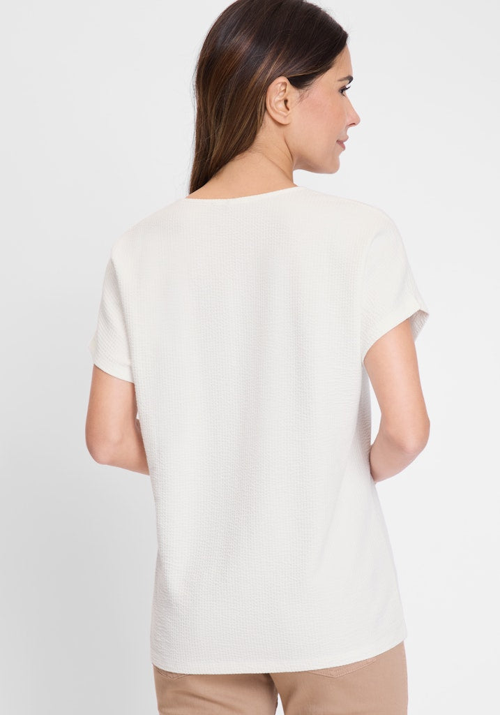 Olsen Damen T-Shirts  Off White