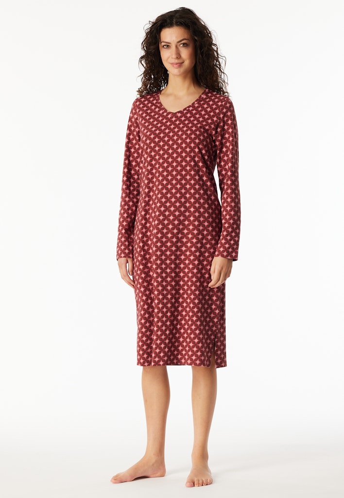 Schiesser Nachthemd Burgund