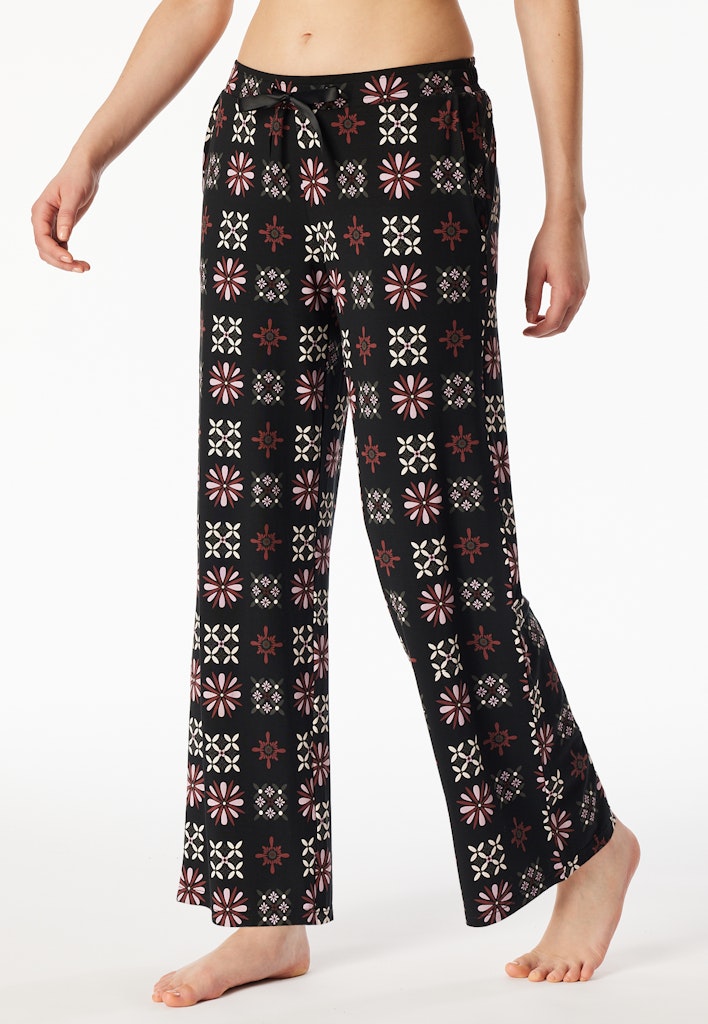 Schiesser Hose Schwarz