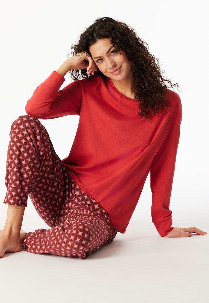 Schiesser Schlafanzug Beere