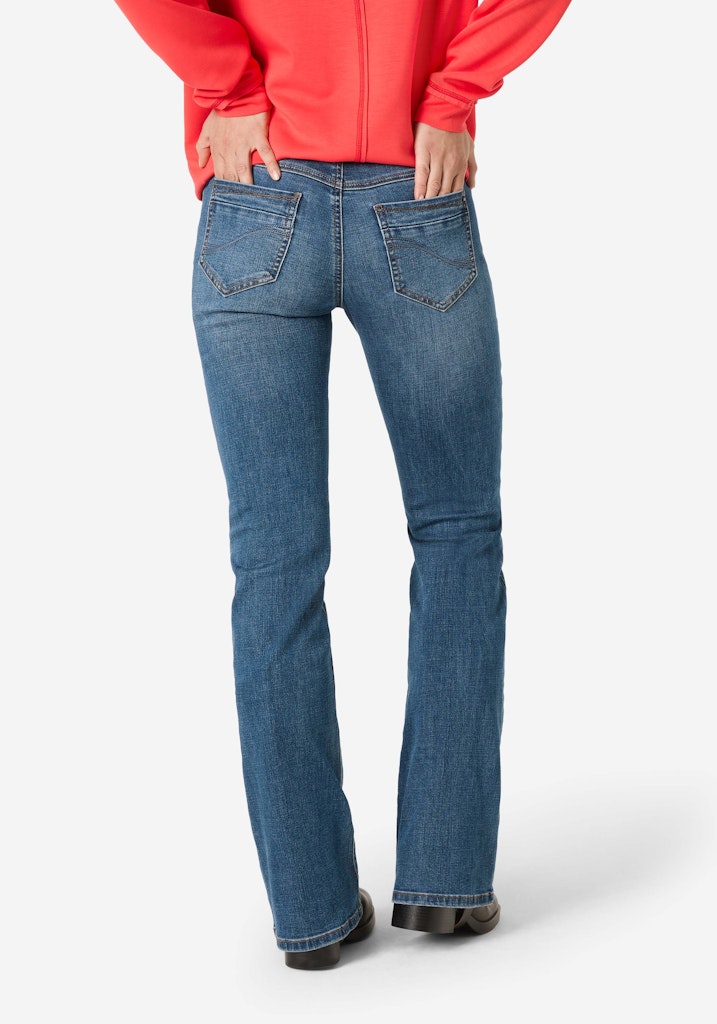 Timezone Damen Jeans  Mid Blue W