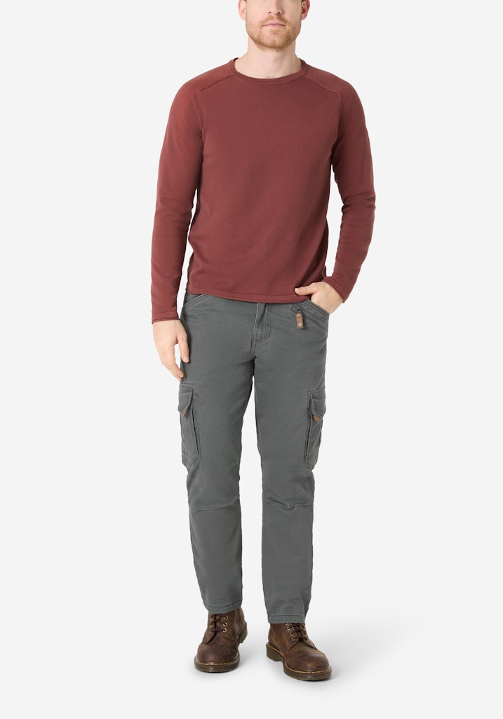 Timezone Herren Hosen  Grey Minim