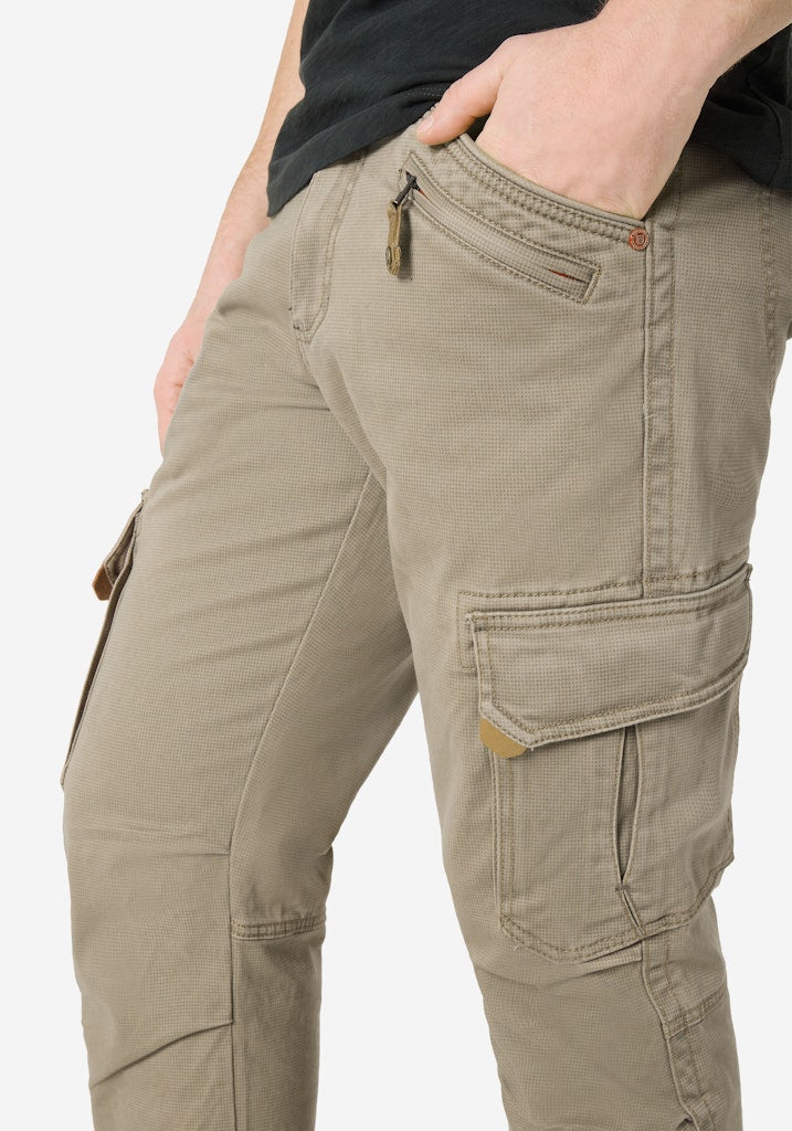 Timezone Herren Hosen  Beige Mini
