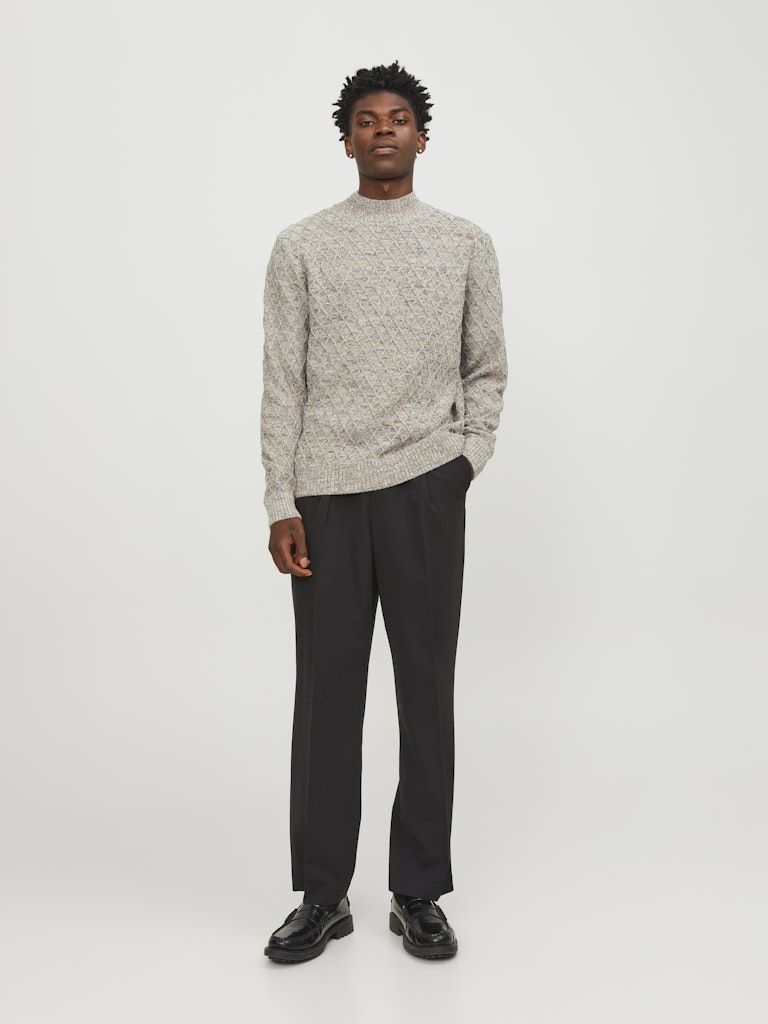 Jack & Jones Herren Pullover Oatmeal/Melange