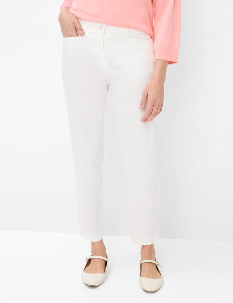 Brax Damen Hosen Offwhite