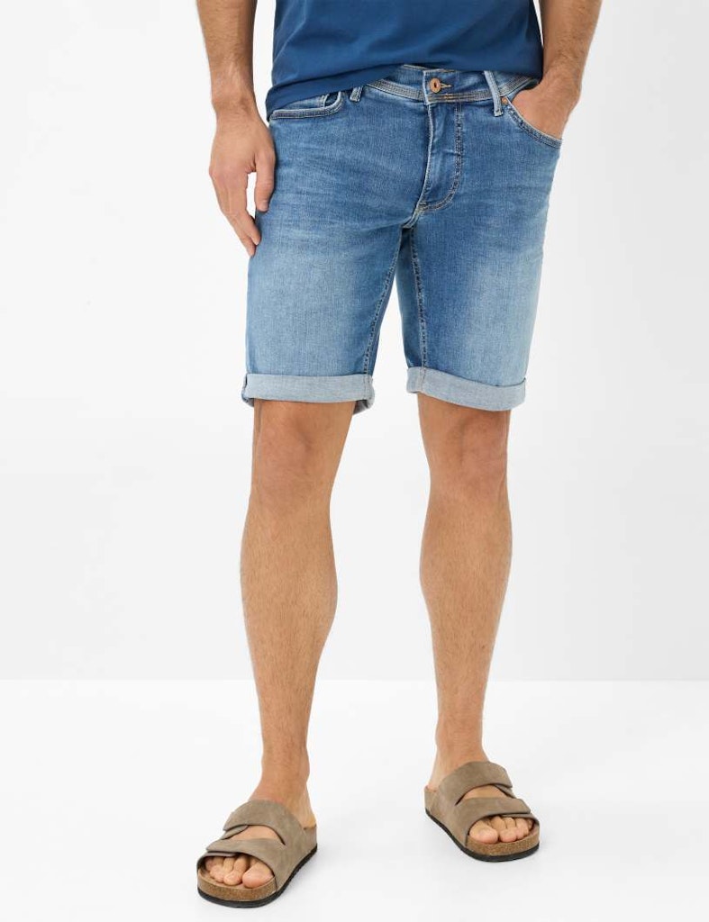 Brax Herren Shorts  Friendly Blu