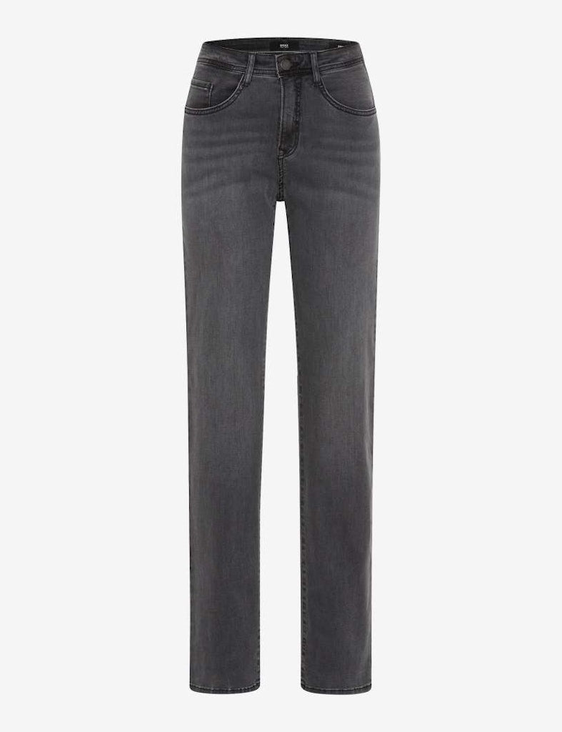 Brax Damen Jeans Used Black Blac