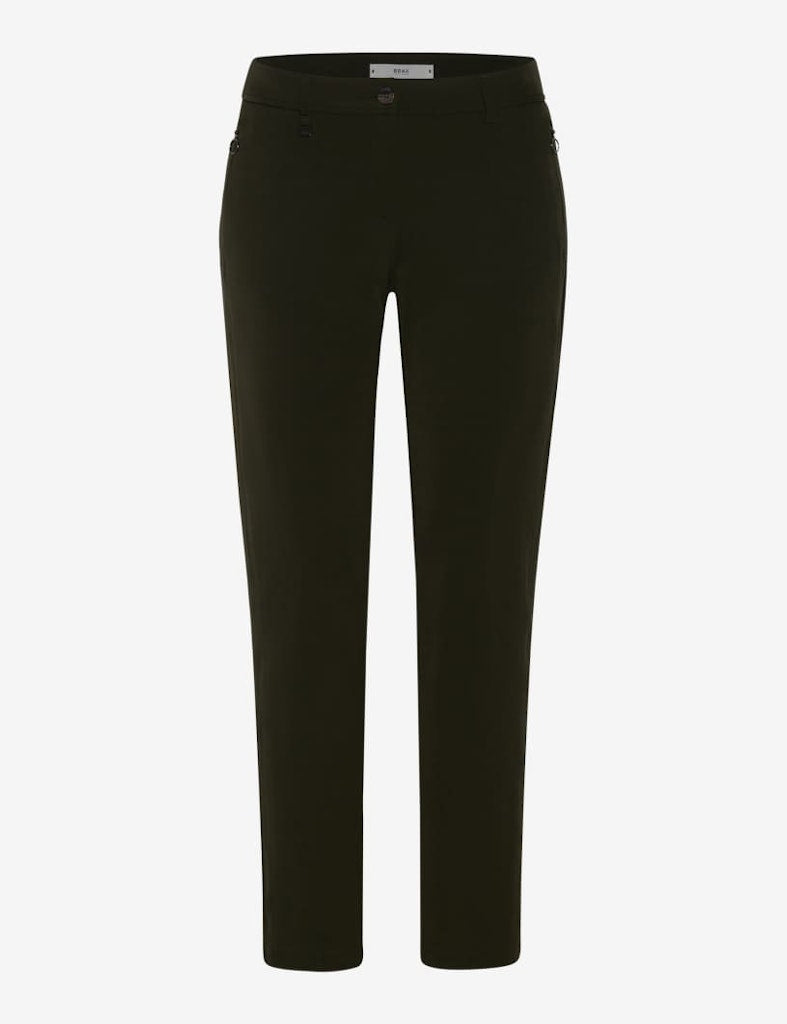 Brax Damen Hosen Dark Khaki