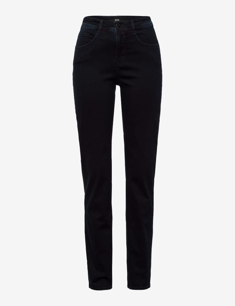 Brax Damen Jeans Clean Dark Blue