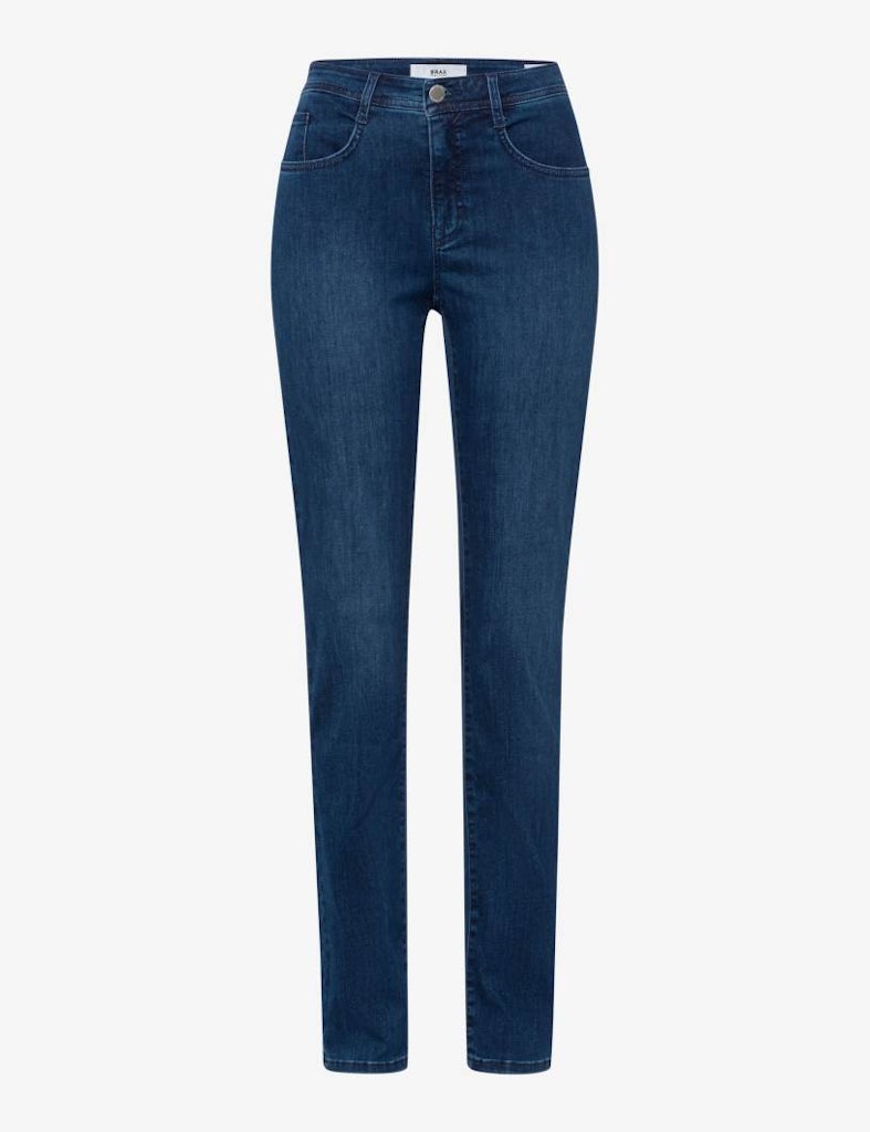 Brax Damen Jeans Used Regular Bl
