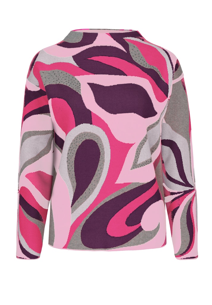 Bianca Damen Pullover Red Mix