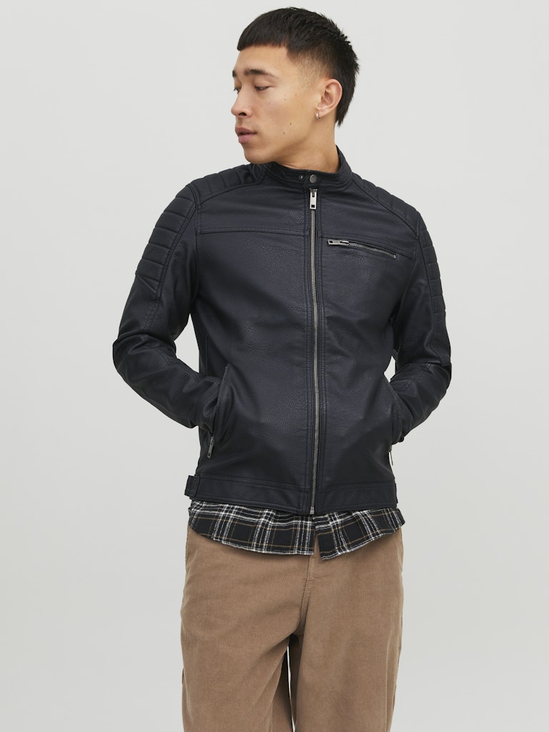 Jack & Jones Herren Jacken Black/Pu