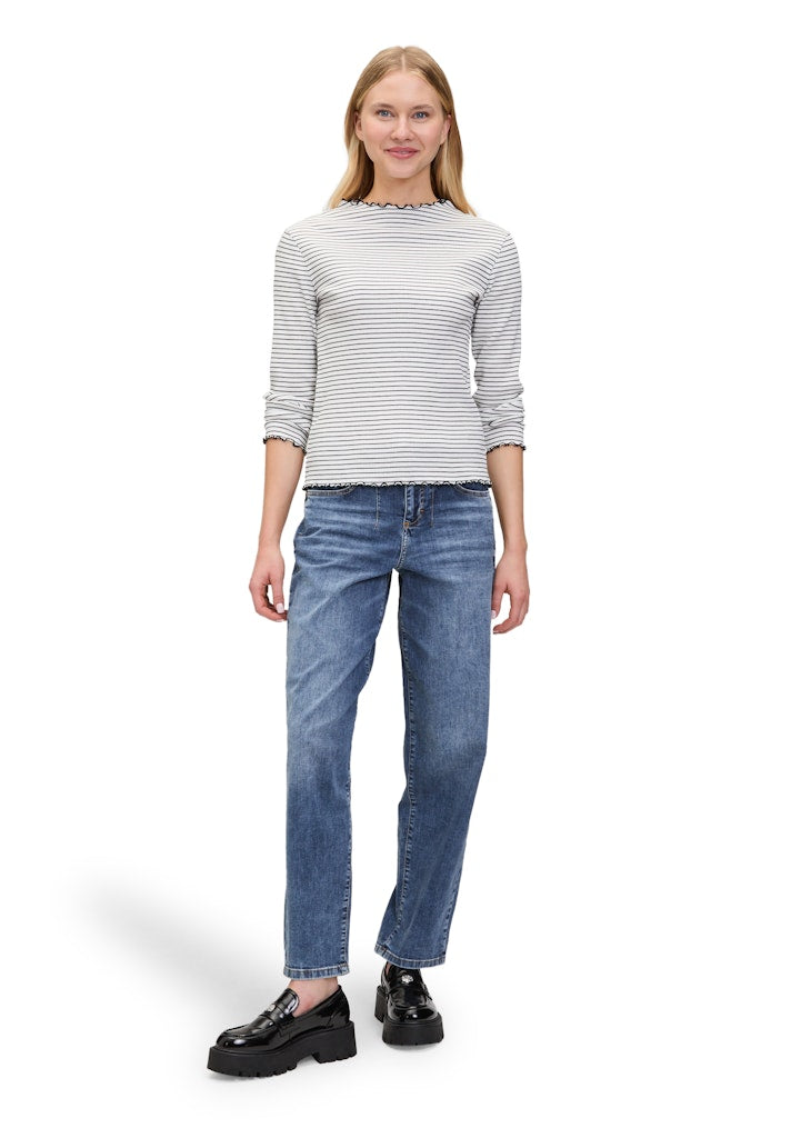 Cartoon Damen Jeans Dark Blue Denim