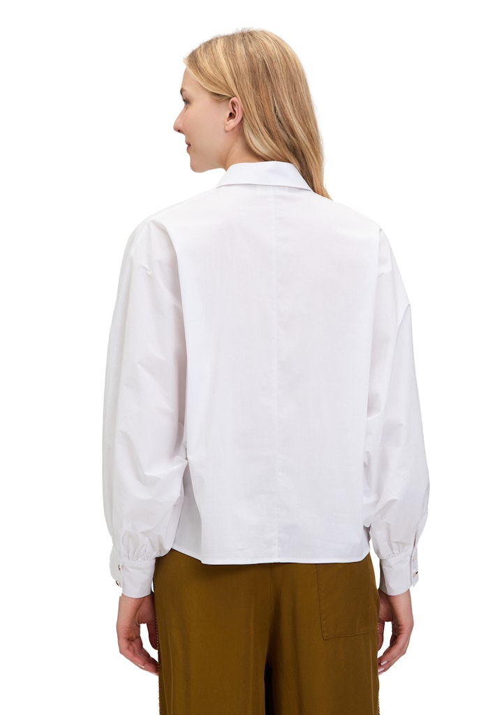 Cartoon Damen Blusen Bright White