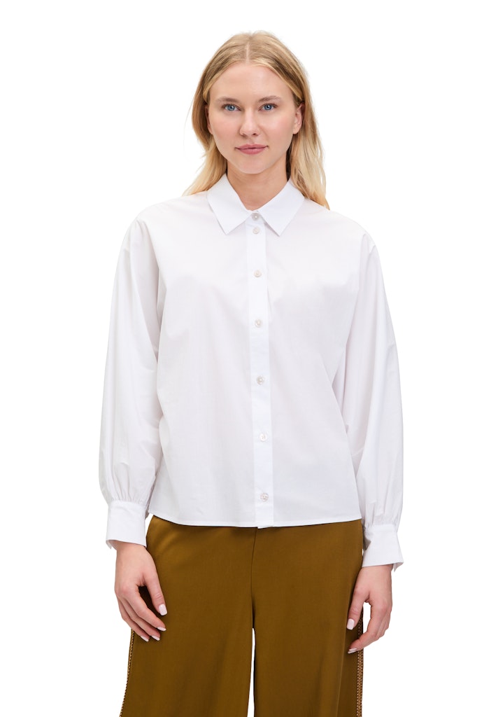 Cartoon Damen Blusen Bright White