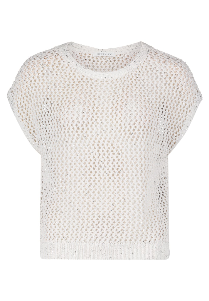 Betty & Co Damen Pullover Offwhite