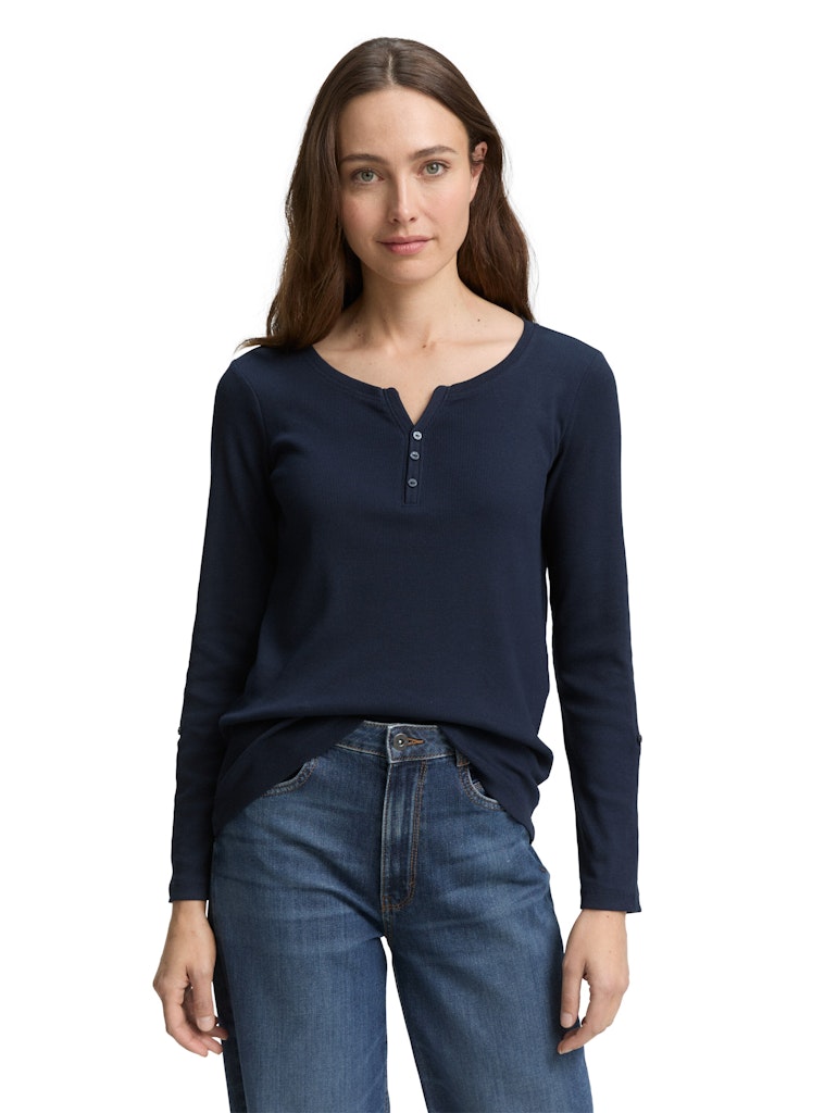 Tom Tailor Damen T-Shirts Lunar Eclipse