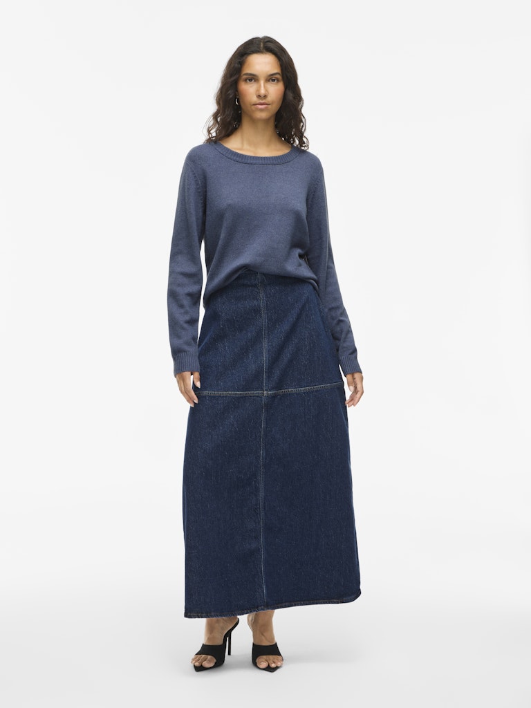 Vila Damen Pullover Vintage Indigo/