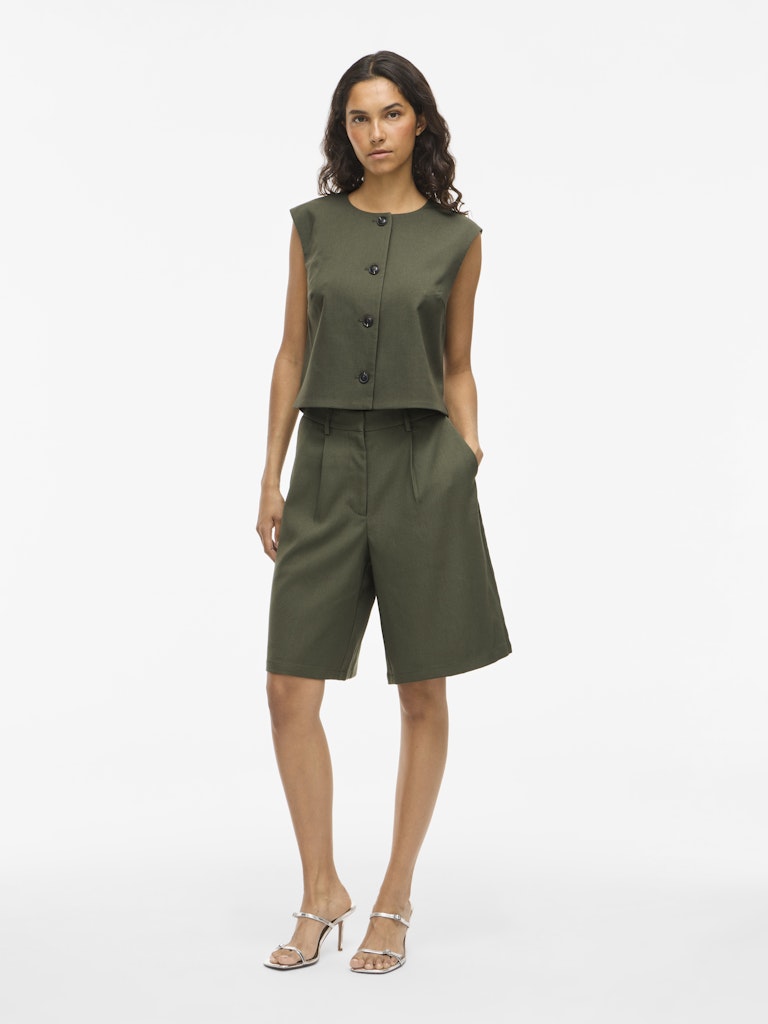 Vila Damen Shorts Deep Depths