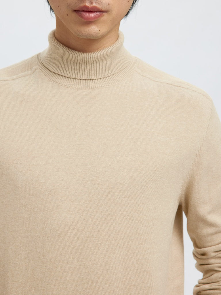 Selected homme Herren Pullover Oatme