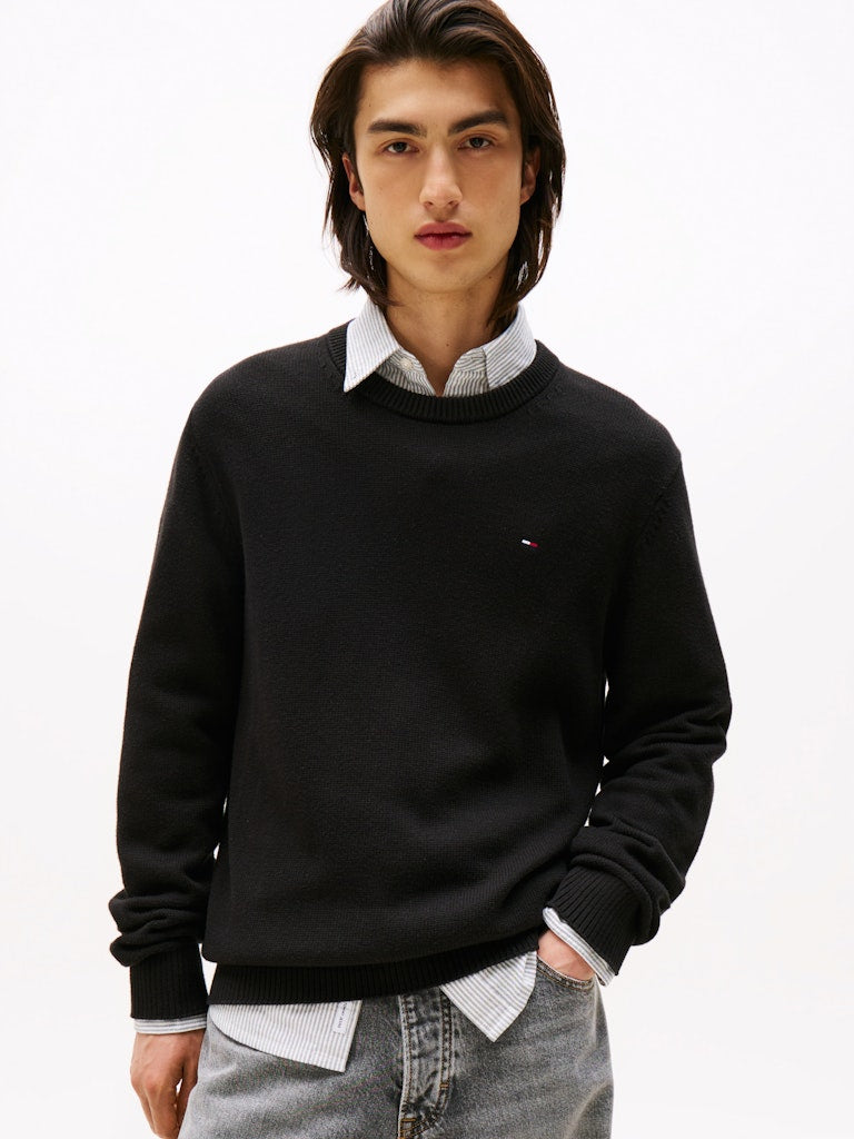 Tommy Jeans Herren Pullover Bds Black