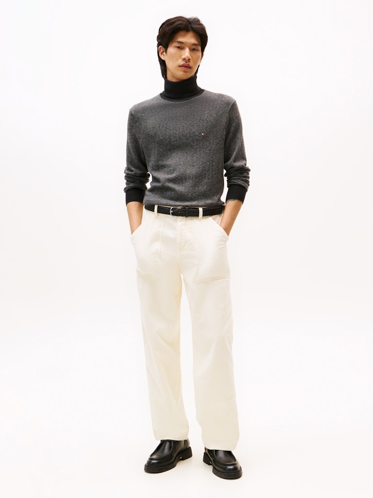 Tommy Hilfiger Herren Sweatshirts Im Grey