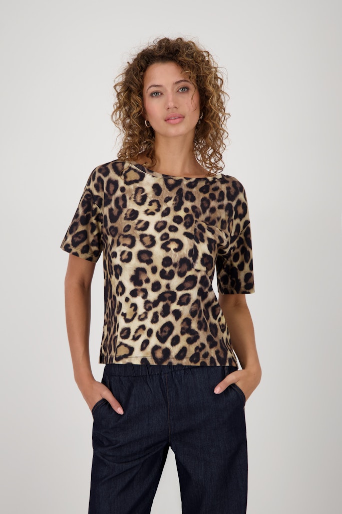 Monari Damen T-Shirts  Cinnamon Ge