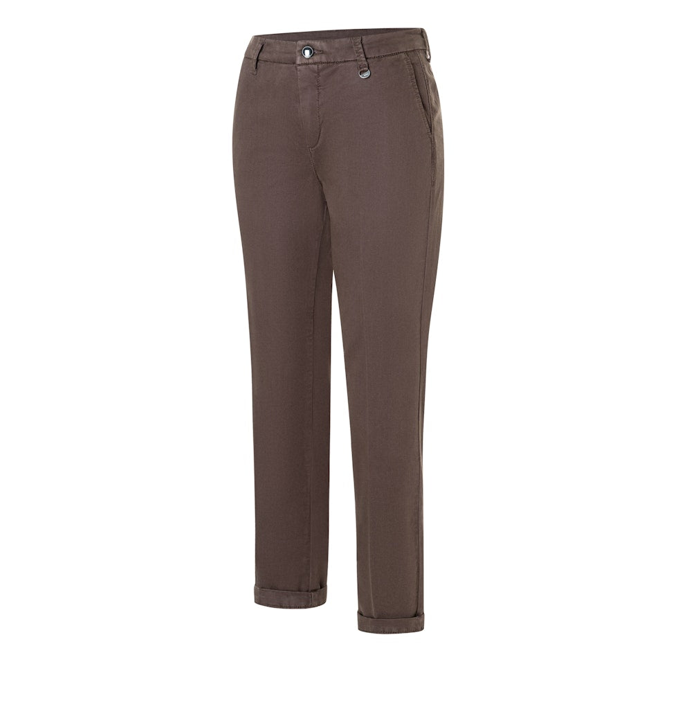 Mac Damen Hosen Truffle Brown P