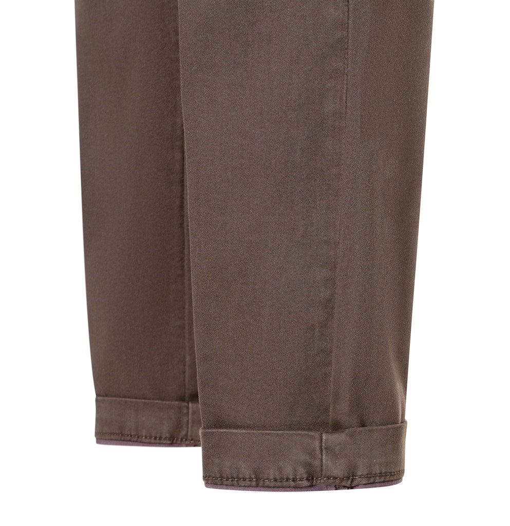 Mac Damen Hosen Truffle Brown P