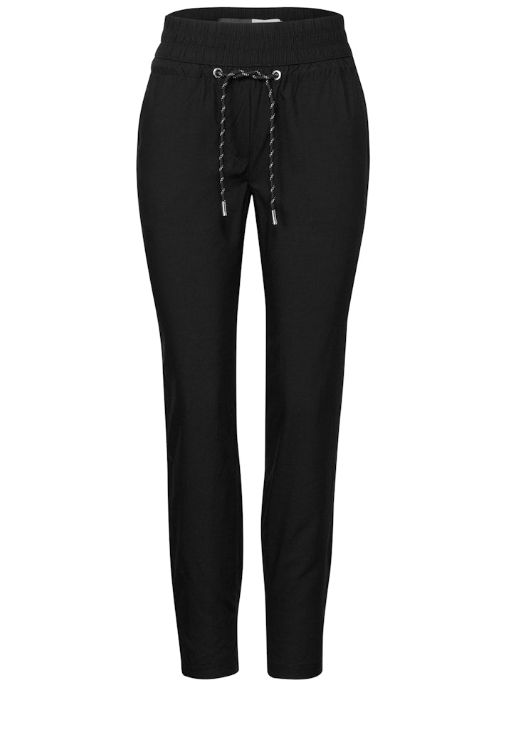 Cecil Damen Hosen  Black