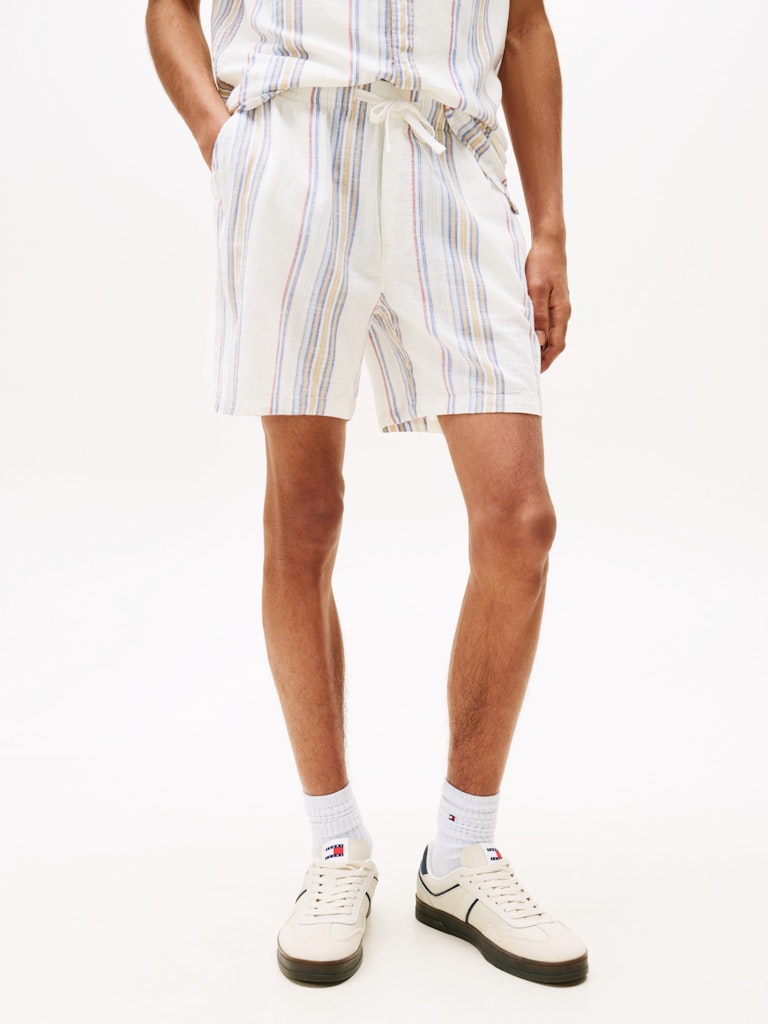 Tommy Jeans Herren Shorts Ybh White