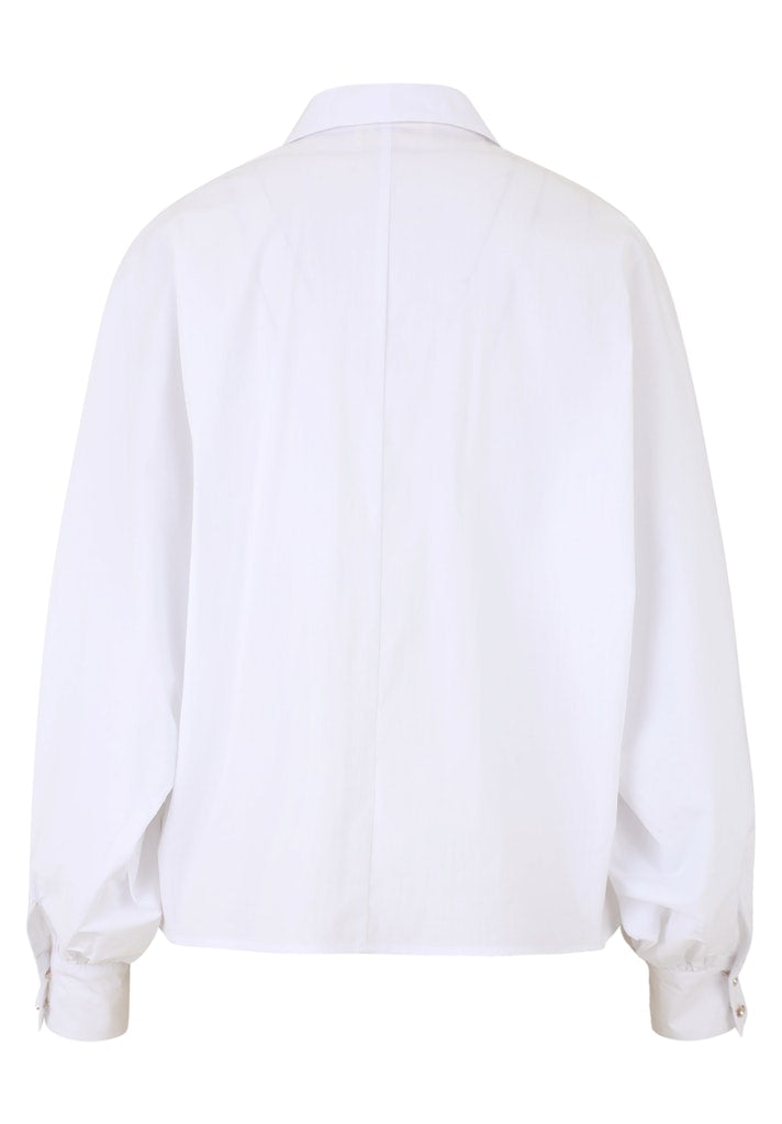 Cartoon Damen Blusen Bright White