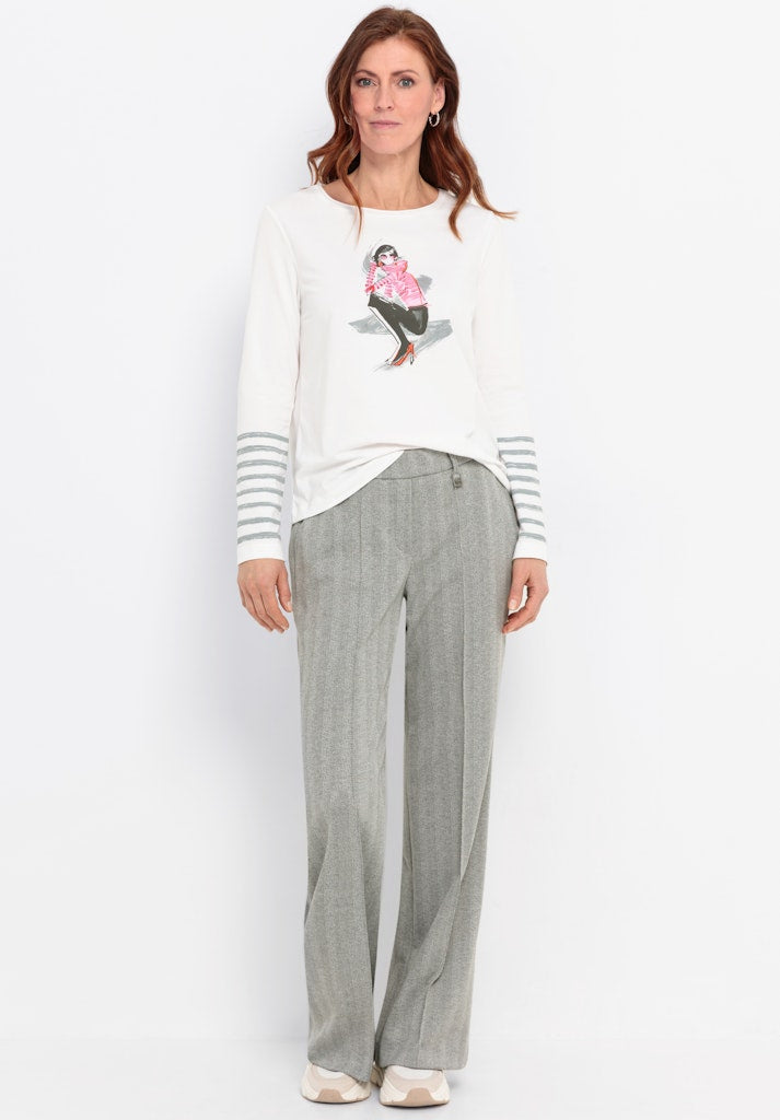 Bianca Damen T-Shirts Ivory