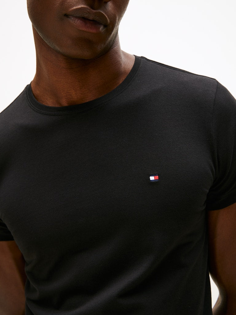 Tommy Hilfiger Herren T-Shirts kurz Bds Black