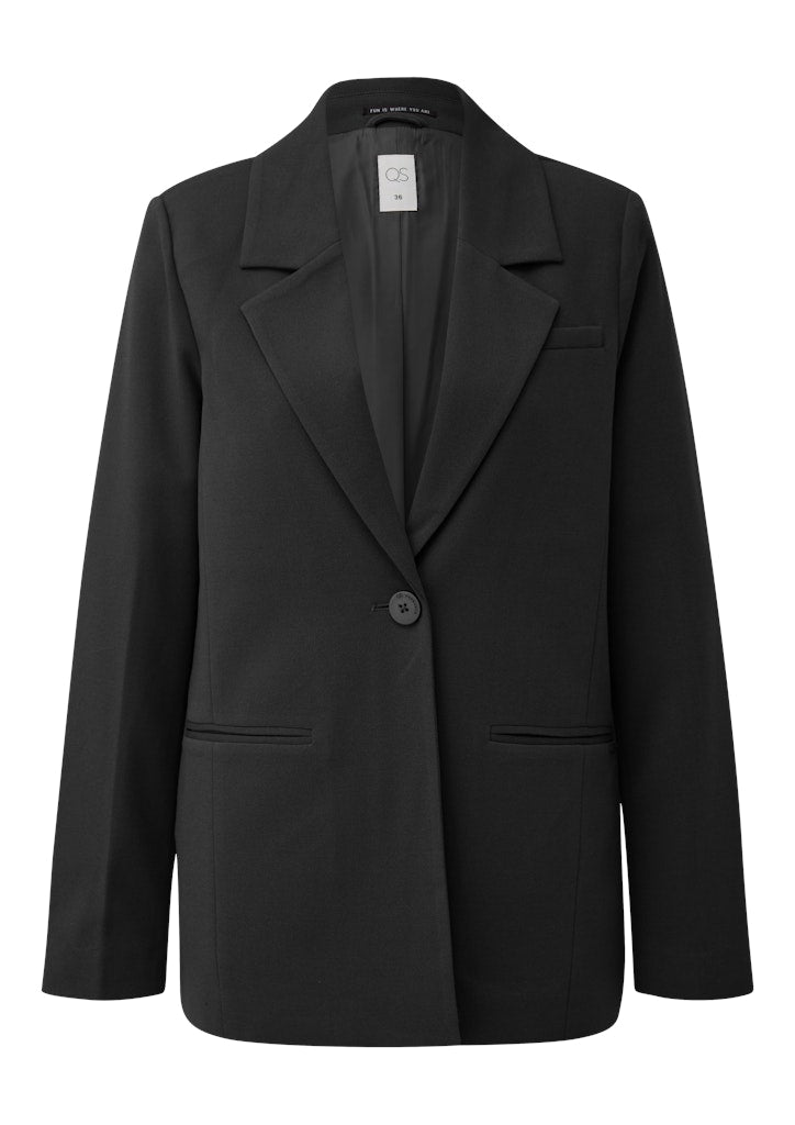 QS by S.Oliver Damen Blazer Grey/Black