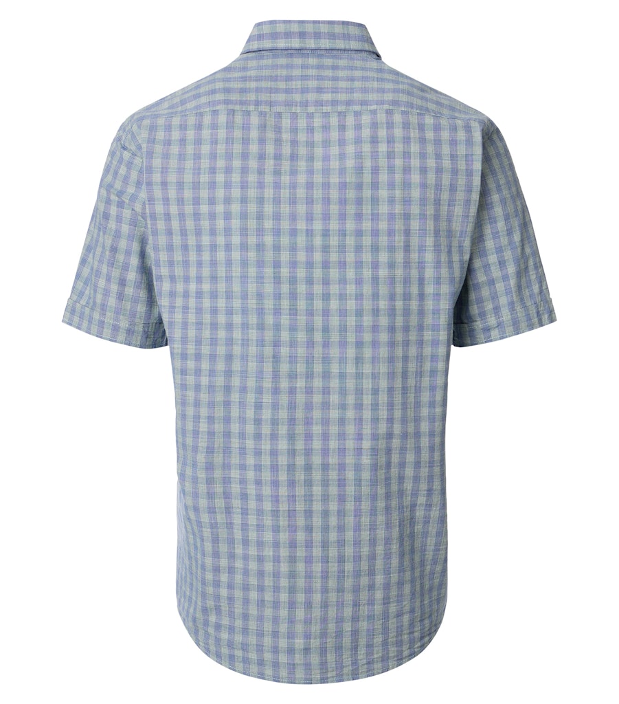 Casa Moda Herren Hemden kurz  Gruen