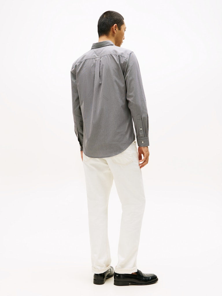 Tommy Hilfiger Herren Hemden Og Grey