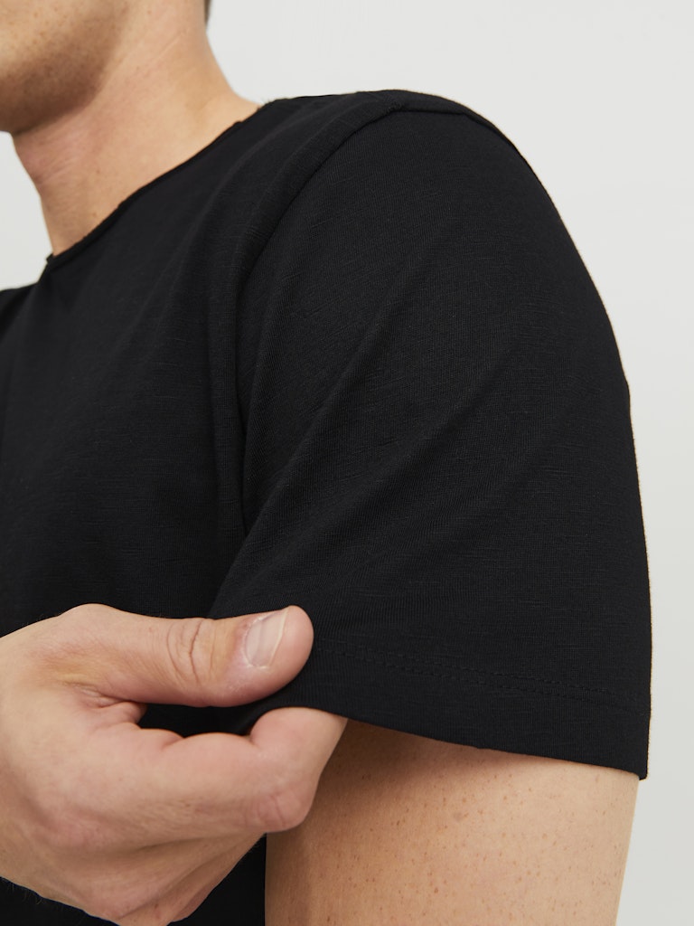 Jack & Jones Herren T-Shirts kurz Black/Reg