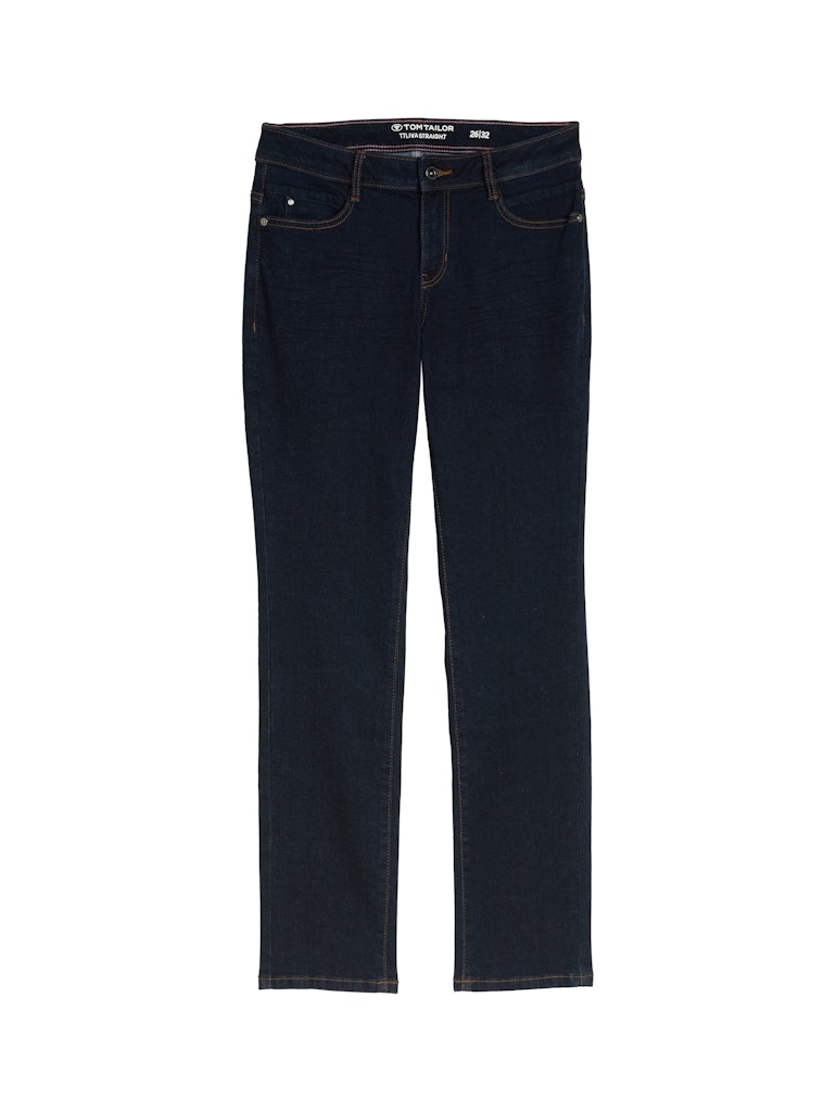 Tom Tailor Damen Jeans Clean Rinsed Bl