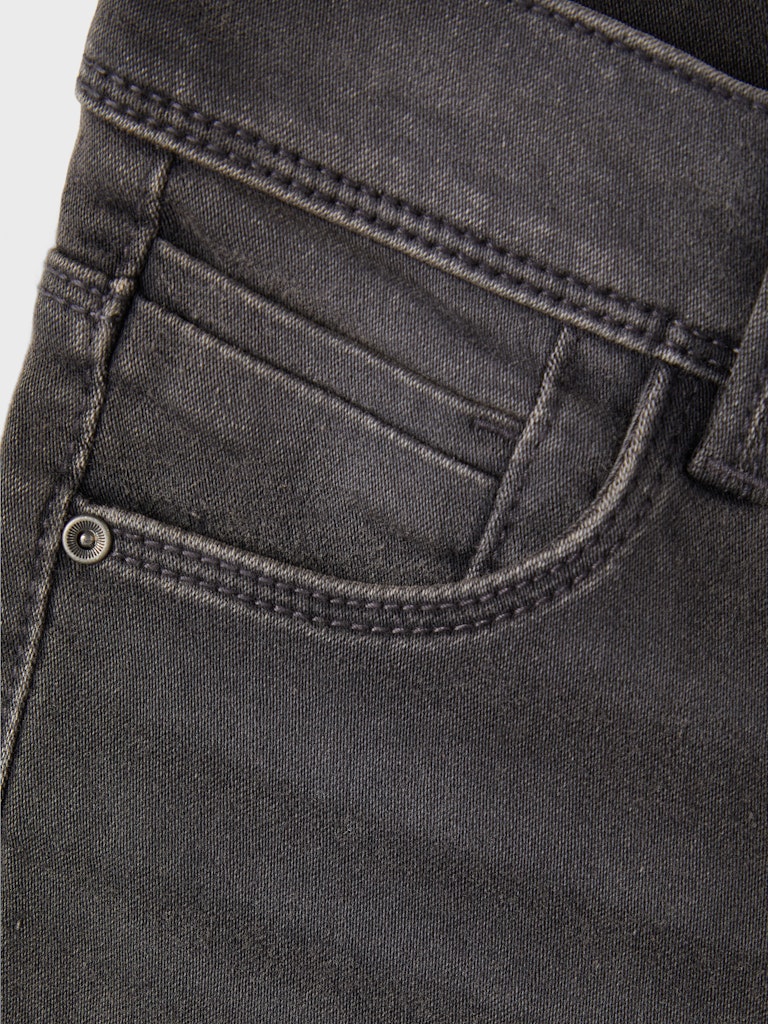 Name it Mädchen Hosen, Jeans & Leggings Dark Grey Denim