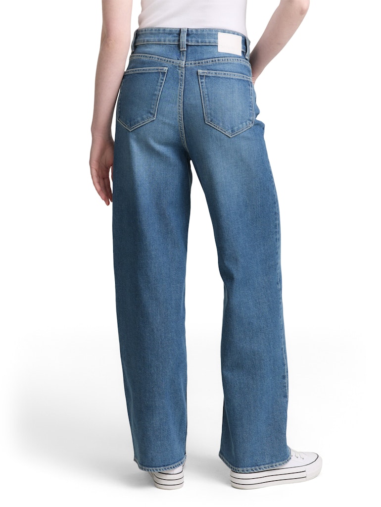 Tom Tailor denim Damen Jeans Used Mid Stone
