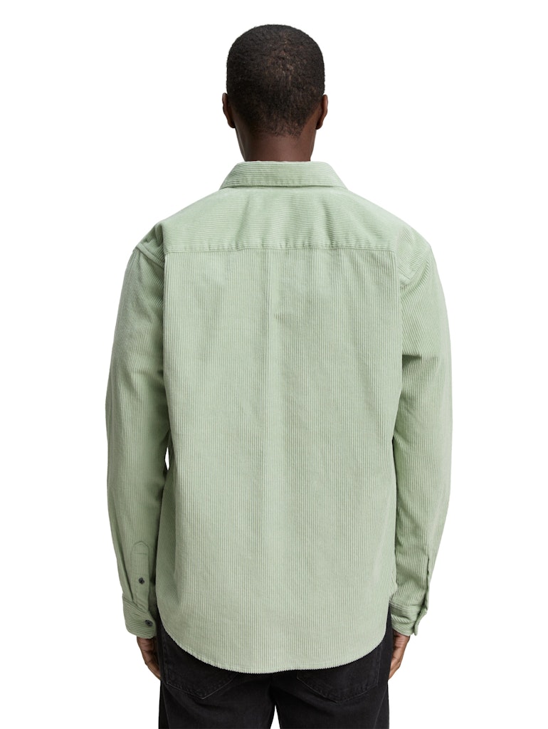 Tom Tailor denim Herren Hemden lang Fresh Mint Gree
