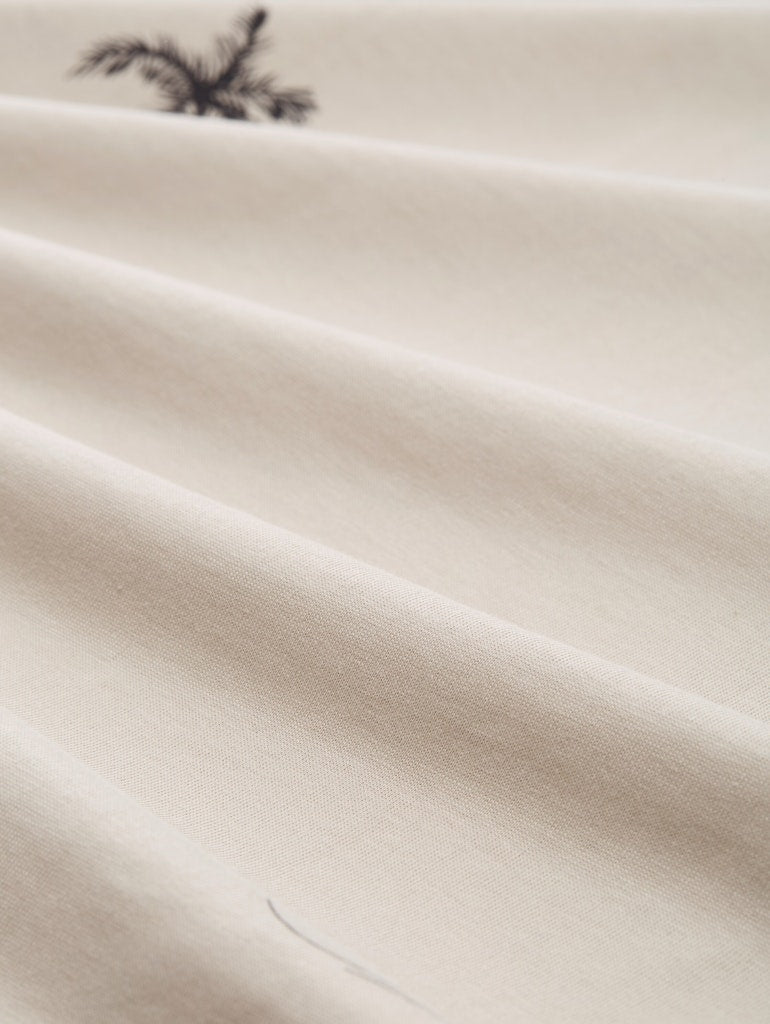 Tom Tailor denim Herren T-Shirts kurz Light Dove Grey