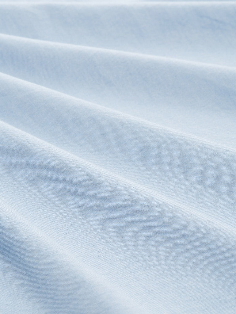 Tom Tailor Herren Hemden lang Light Blue Cham