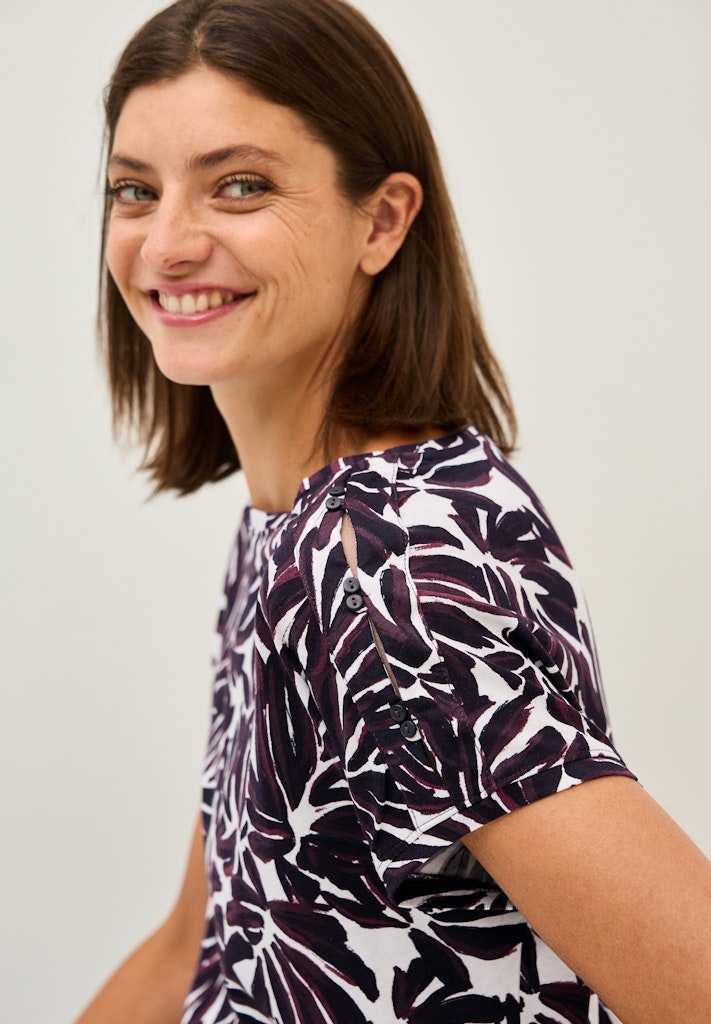 Cecil Damen T-Shirts  Mulberry