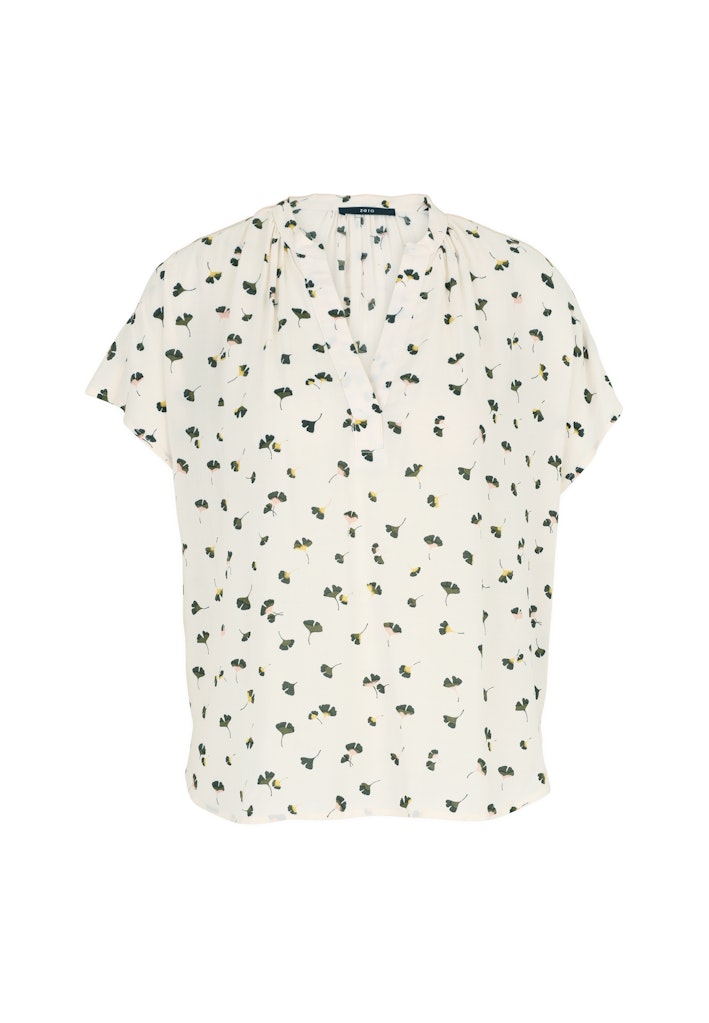 Zero Damen Blusen Creamkhaki