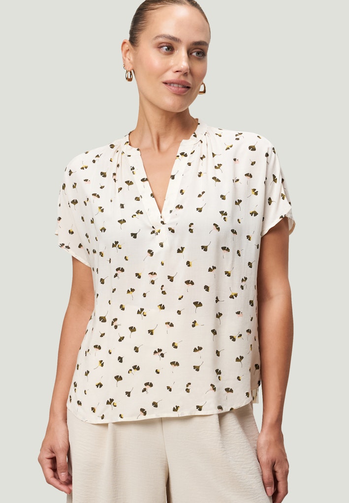 Zero Damen Blusen Creamkhaki