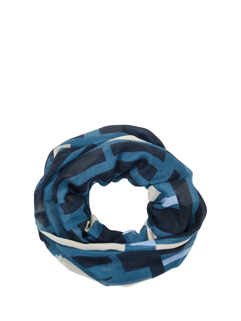 Tom Tailor Schal Teal Geometric