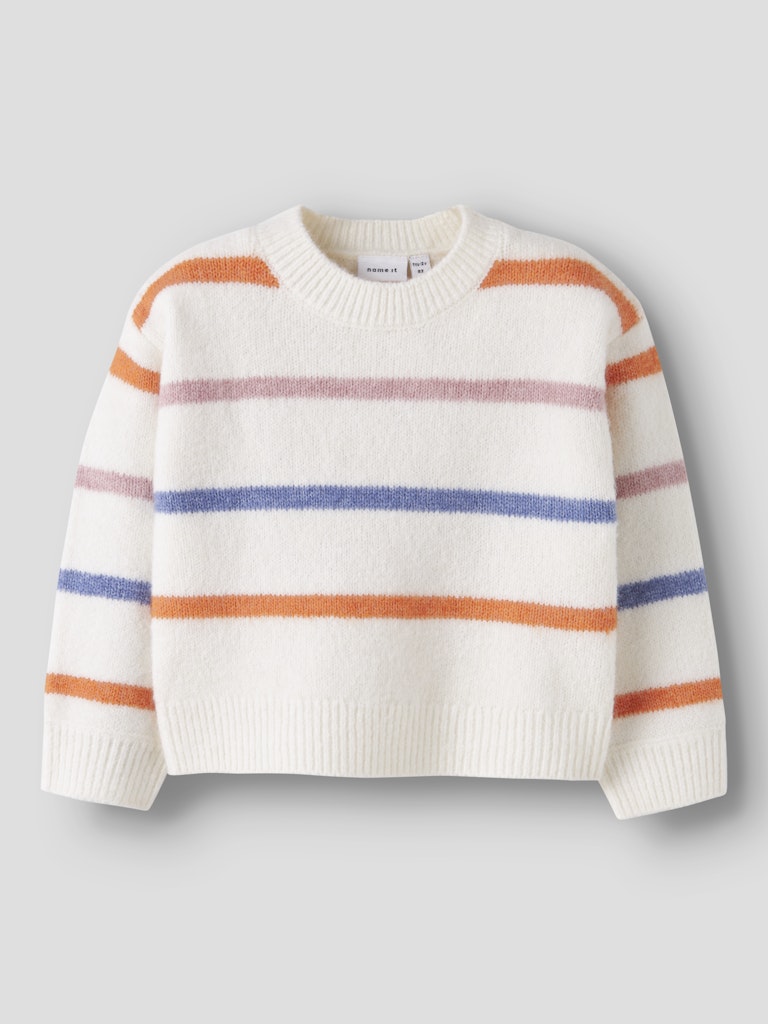 Name it Mädchen Pullover & Strickjacken Cloud Dancer