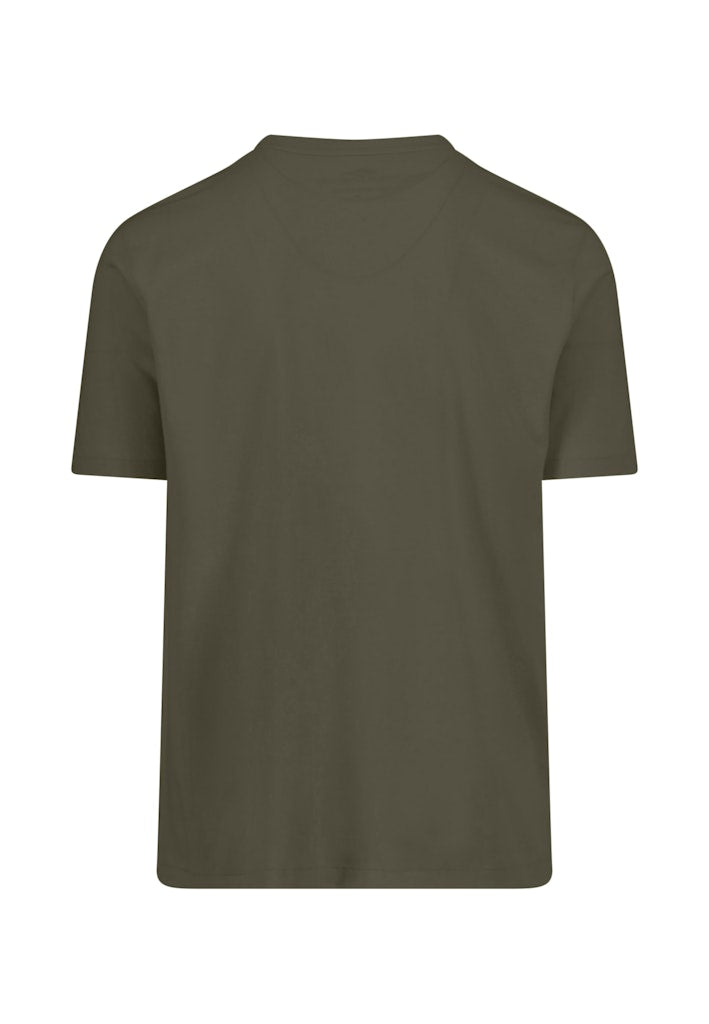 Fynch-Hatton Herren T-Shirts kurz Dark Khaki